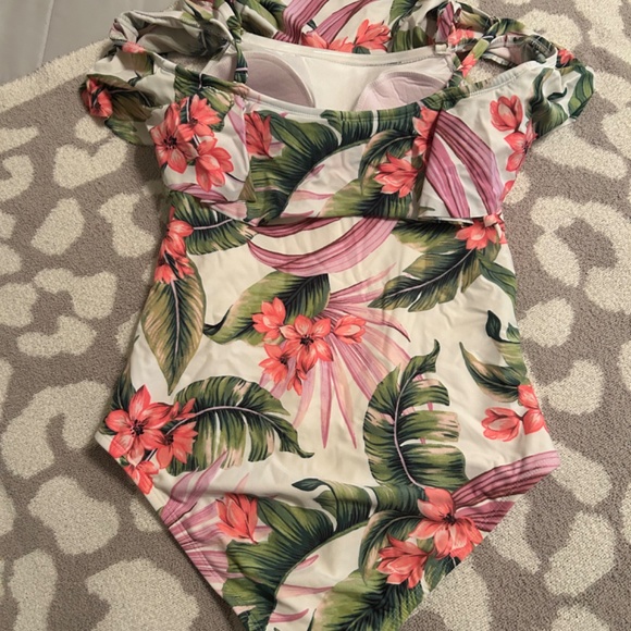 Floral Swimsuit - Picture 2 of 2